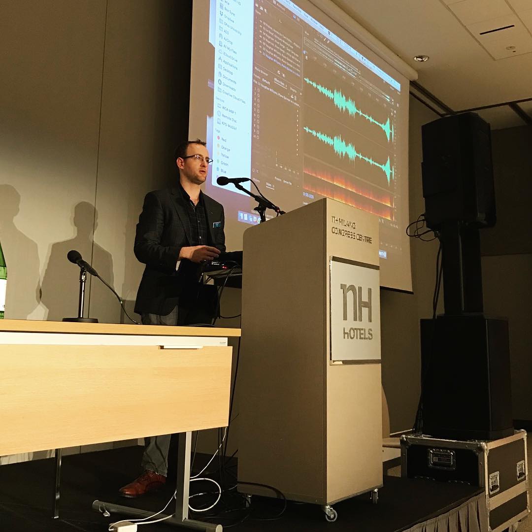 Snyder Presents at 144th Audio Engineering Society Convention kylie grace snyder